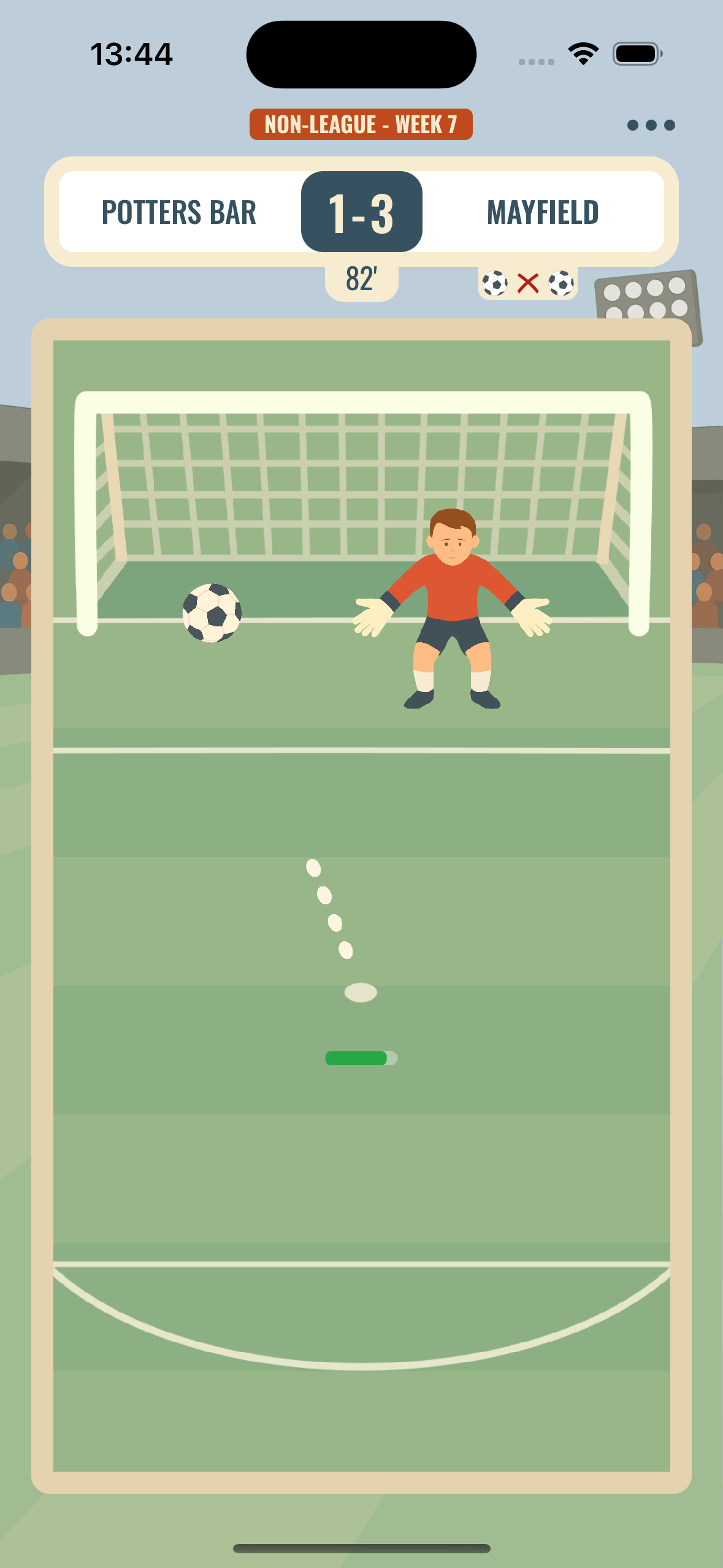 Striker's Instinct Penalties